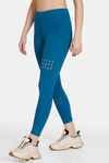 Zelocity Quick Dry Gym Leggings - Lyons Blue — thumbnail 2